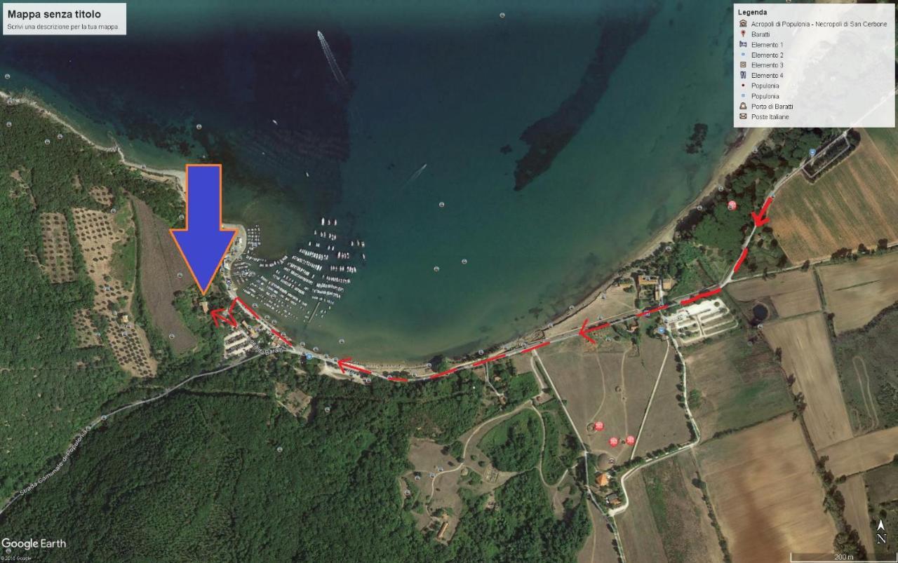 Apartamento I Fiori Nel Golfo Di Baratti Exterior foto