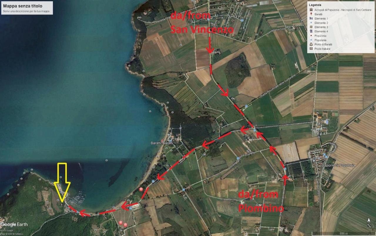 Apartamento I Fiori Nel Golfo Di Baratti Exterior foto